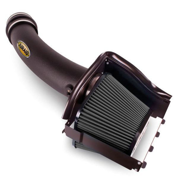 Airaid 10-14 Ford SVT Raptor / 11-13 F-150 6.2L CAD Intake System w/ Tube (Dry / Black Media)