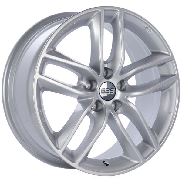 BBS SX 19x8.5 5x108 ET45 Sport Silver Wheel -70mm PFS/Clip Required