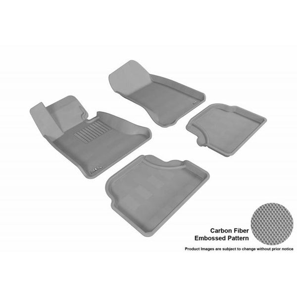 3D MAXpider 2004-2010 BMW 5 Series E60 Kagu 1st & 2nd Row Floormats - Tan