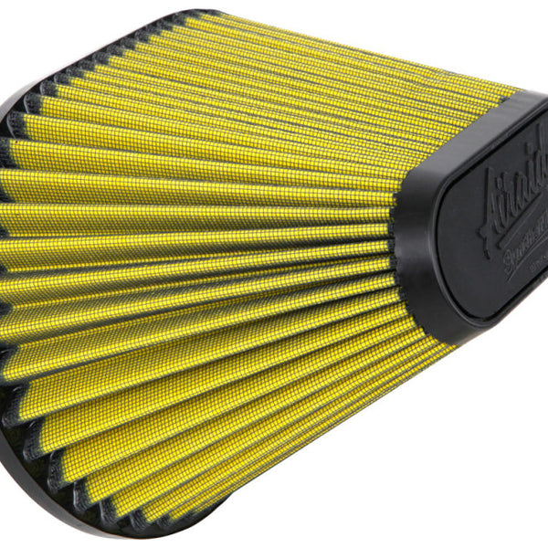 Airaid Universal Air Filter - Cone 6in F x 10-1/4x7-1/4in B x 5-1/2x2-1/2in T x 6-1/2in H -Synthamax