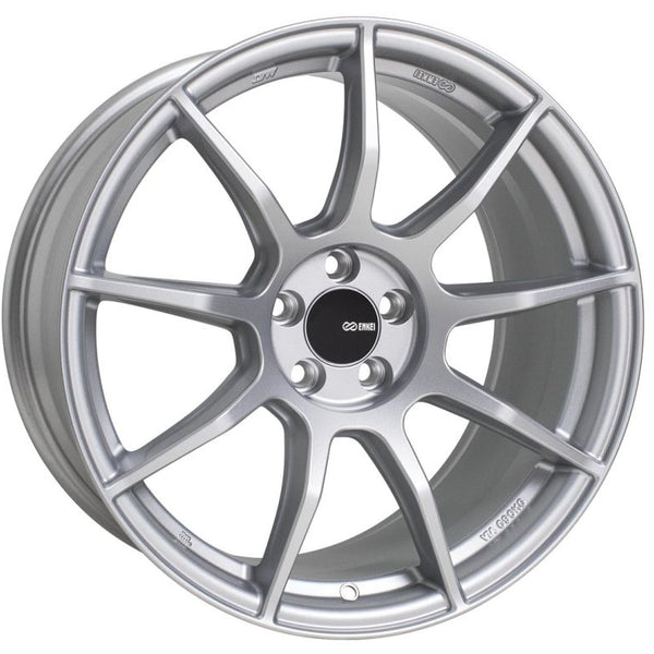 Enkei TS9 18x8.5 5x114.3 35mm Offset 72.6mm Bore Silver Paint