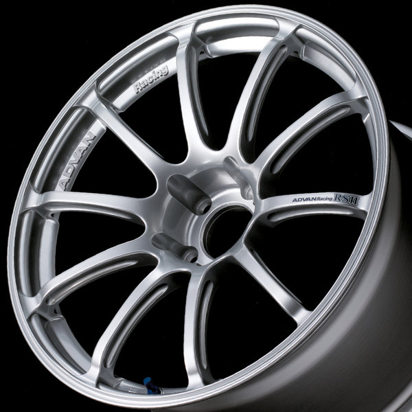 Advan RSII 17x9.0 +63 5-114.3 Racing Hyper Silver Wheel