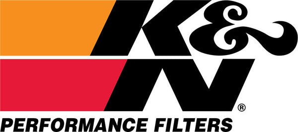 K&N Cone Filter 3.375in ID 6in Base 4.5in Top 9in Height Carbon Fiber