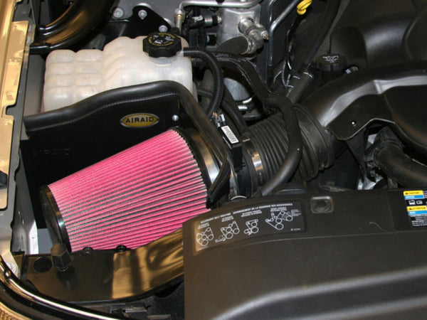 Airaid 99-06 Chevy Silverado 4.8/5.3/6.0L (w/Low Hood) CAD Intake System w/o Tube (Oiled /Red Media)