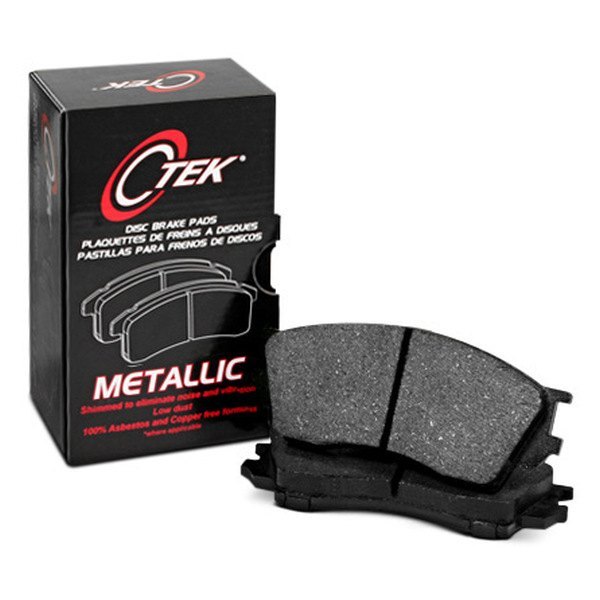 Centric C-TEK Semi-Metallic Brake Pads w/Shims - Front