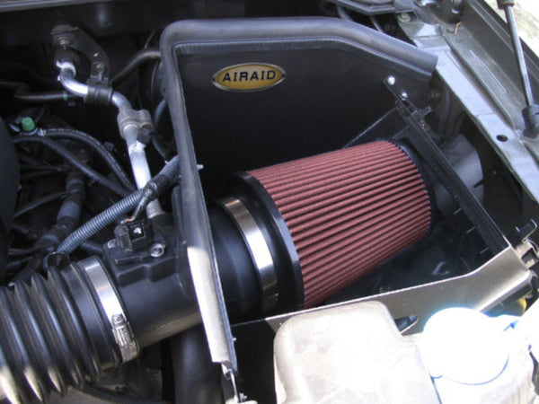 Airaid 00-04 Nissan Xterra / Frontier 3.3L CAD Intake System w/o Tube (Oiled / Red Media)