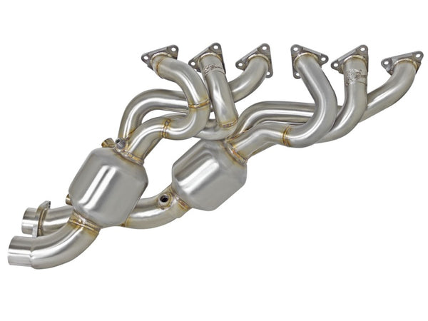 aFe Twisted Steel Headers (Catted) 01-06 BMW M3 L6-3.2L S54