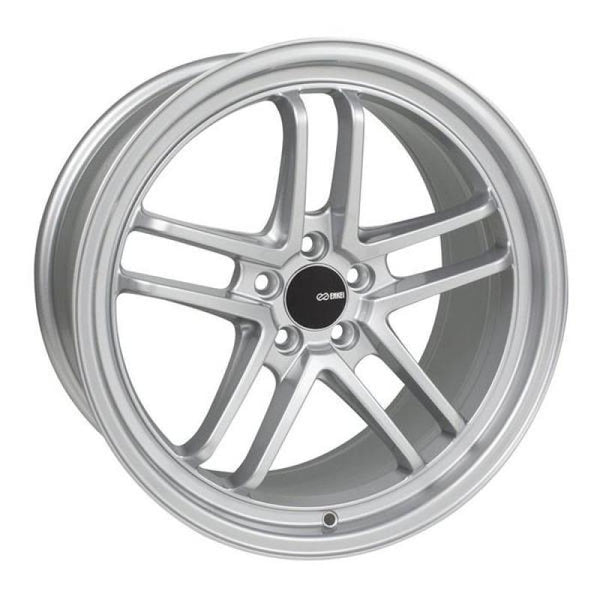 Enkei TSP5 18x8.5 5x120 35mm Offset 72.6mm Bore Silver Wheel