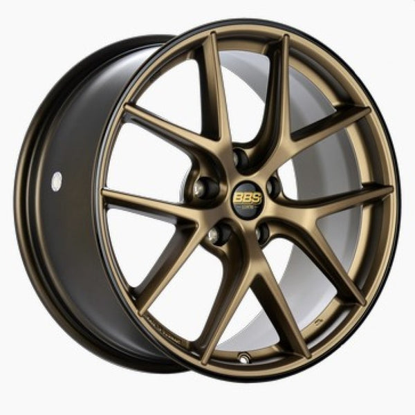 BBS CI-R 20x8 5x112 ET26 Bronze Polished Rim Protector Wheel -82mm PFS/Clip Required