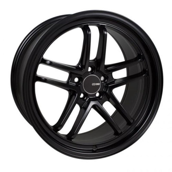 Enkei TSP5 17x8 5x112 45mm Offset 72.6mm Bore Black Wheel