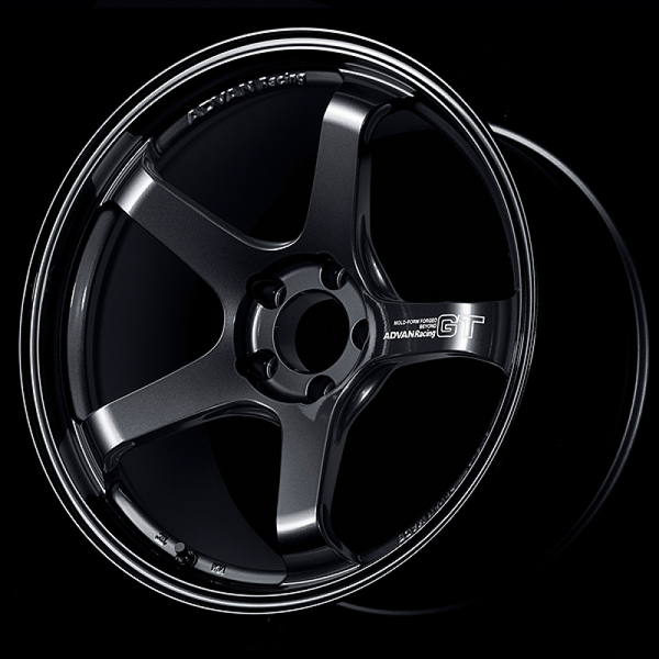 Advan GT Beyond 19x8.5 +37 5-114.3 Racing Titanium Black Wheel