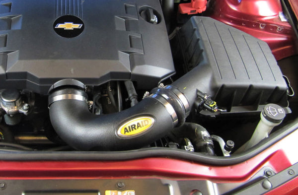 Airaid 2010-2015 Chevy Camaro V6-3.6L F/I Airaid Jr Intake Kit - Oiled / Red Media