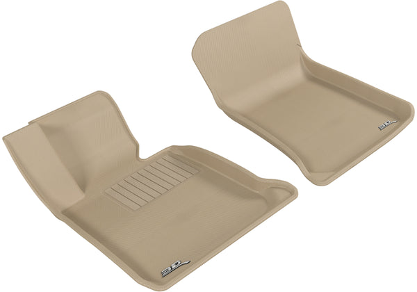 3D MAXpider 2012-2015 BMW X1 E84 Kagu 1st Row Floormat - Tan