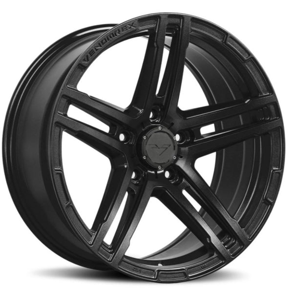 Vorsteiner Venom Rex 501 17X9.0 5X139 -12C 78 Coal Black