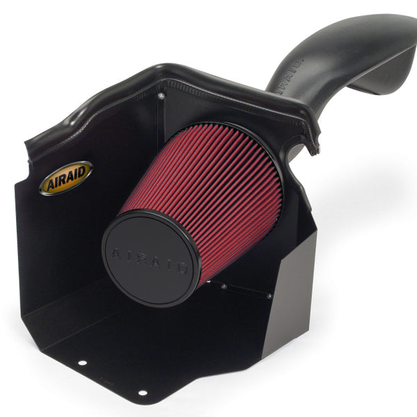 Airaid 99-06 Chevy Silverado 4.8/5.3/6.0L (w/Low Hood) CAD Intake System w/ Tube (Dry / Red Media)