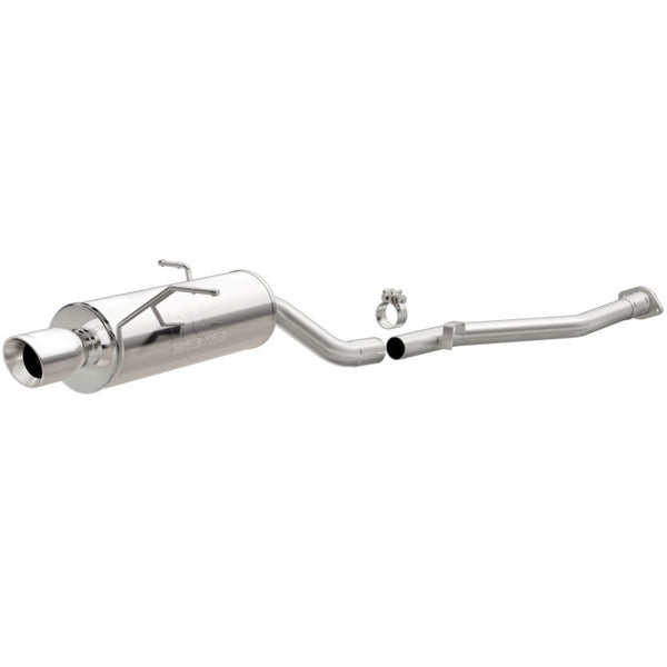 MagnaFlow Cat-Back 1995-1999 BMW 318ti L4 1.9L Touring SS Single Exit Exhaust 3.5in Tips