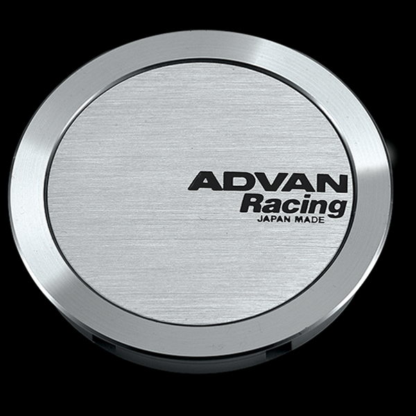 Advan 73mm Full Flat Centercap - Silver Alumite