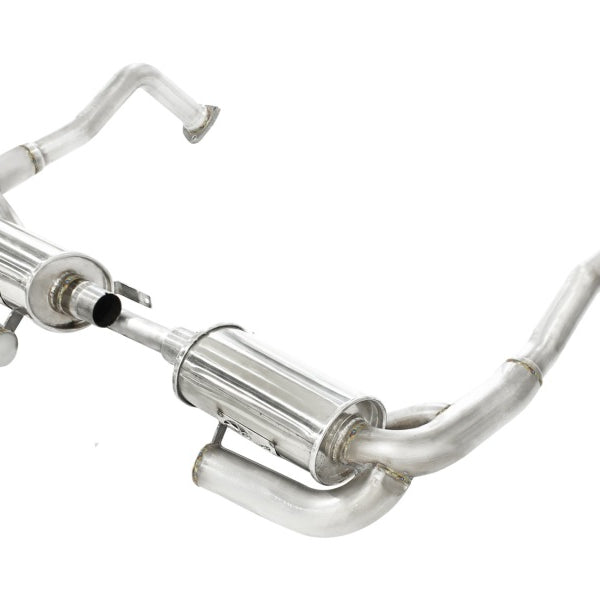 aFe MACHForce XP Exhaust Cat-Back 2in SS-304 Cat-Back Exhaust for 05-08 Porsche Boxster S (987.1) H6