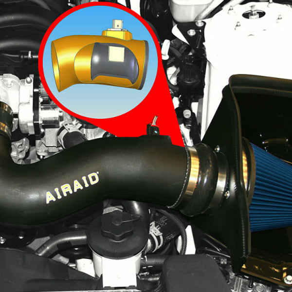 Airaid 05-09 Mustang GT 4.6L MXP Intake System w/ Tube (Dry / Blue Media)