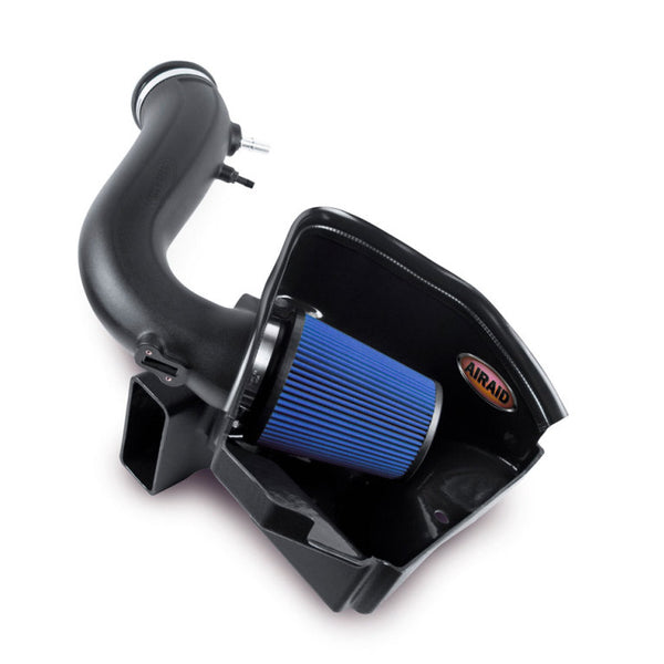 Airaid 11-14 Ford Mustang 3.7L V6 MXP Intake System w/ Tube (Dry / Blue Media)