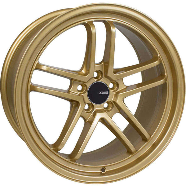 Enkei TSP5 18x8.5 5x114.3 50mm Offset 72.6mm Bore Gold Wheel