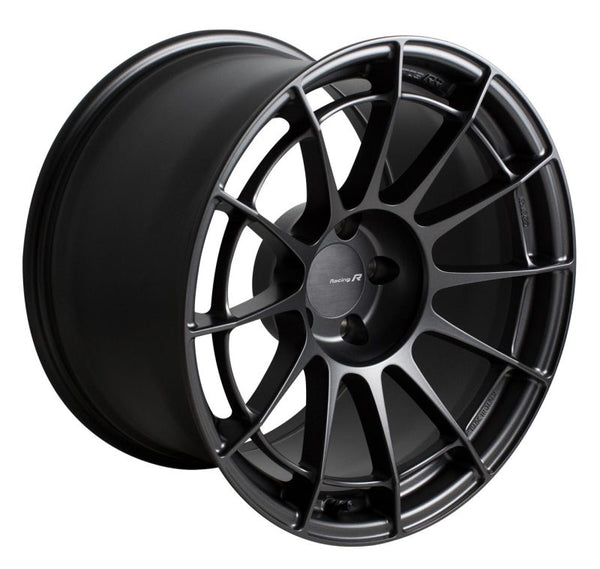 Enkei PF05 17x9.5 12mm Offset 5x114.3 75mm Bore Matte Gunmetal Wheel *Special Order*