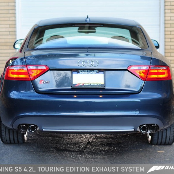 AWE Tuning Audi B8 4.2L Resonated Downpipes for S5