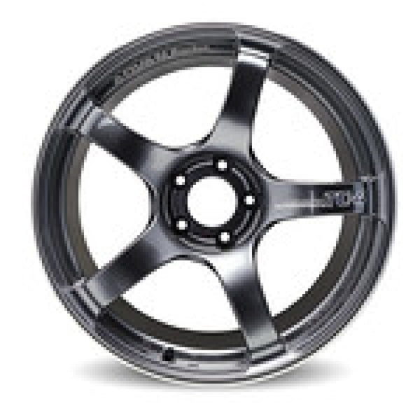 Advan TC4 18x9 +25 5-114.3 Racing Gunmetallic and Ring Wheel