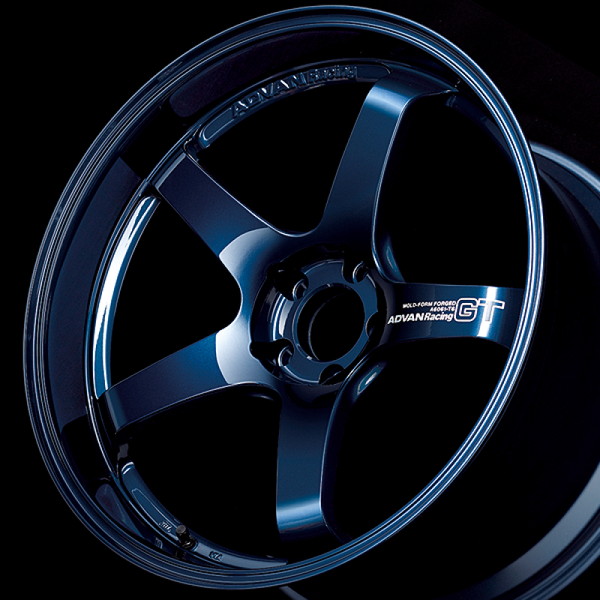 Advan GT 18x11.0 +30 5-114.3 Racing Titanium Blue Wheel