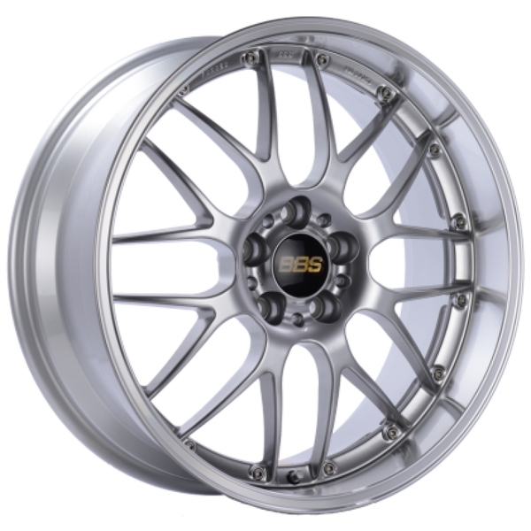 BBS RS-GT 20x10 5x112 ET22 Silver / Diamond Cut Lip Wheel PFS/Clip Required