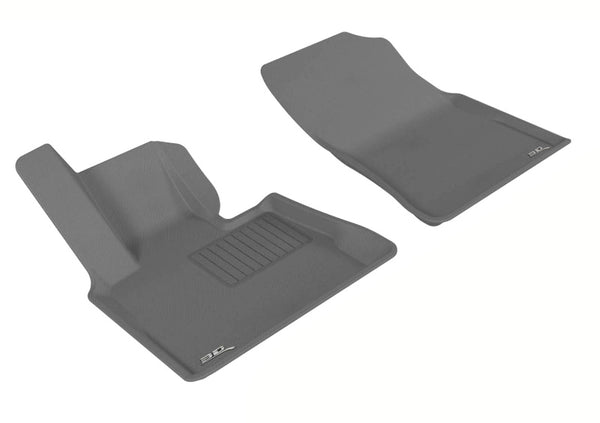 3D MAXpider 2000-2006 BMW X5 E53 Kagu 1st Row Floormat - Gray