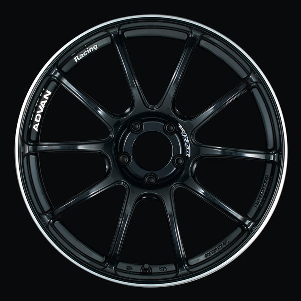 Advan RZII 19x9.0 +25 5-114.3 Racing Gloss Black Wheel