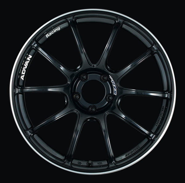 Advan RZII 19x8.5 +50 5-114.3 Racing Gloss Black Wheel