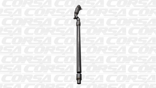 Corsa 10-14 Volkswagen GTI Mk6 3.0in Downpipe with 200 Cell Catalytic Converter