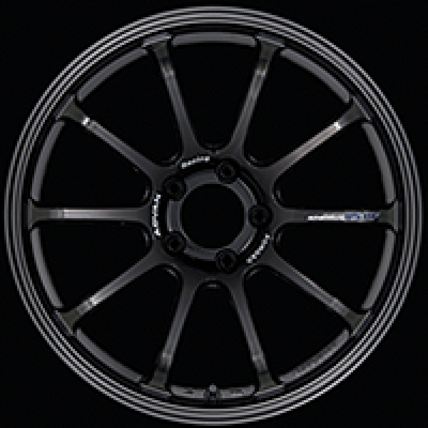 Advan RS-DF Progressive 18x9.5 +50 5-120 Racing Titanium Black Wheel