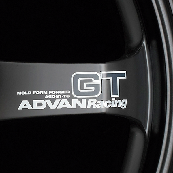 Advan GT Sticker (White) - 2 Pack