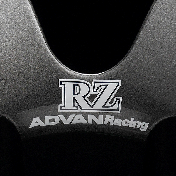 Advan RZ Spoke Sticker (White) - 2 Pack