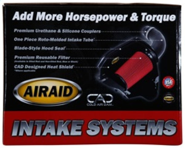 Airaid 01-04 Toyota Tacoma 3.4L CAD Intake System w/ Tube (Dry / Black Media)