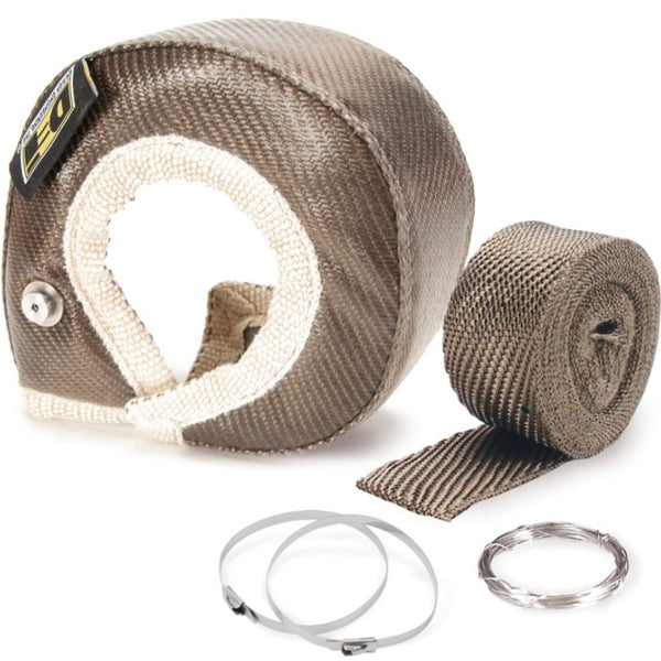 DEI Gen-3 Turbo Shield T25/28 - Shield Kit - Titanium