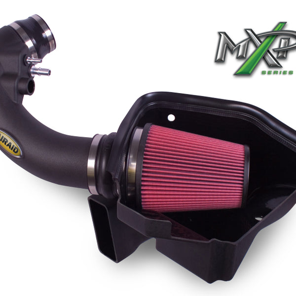 Airaid 11-14 Ford Mustang GT 5.0L MXP Intake System w/ Tube (Oiled / Red Media)