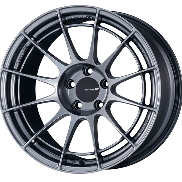 Enkei NT03RR 17x8 5x100 48mm Offset 75mm Bore Hyper Silver Wheel