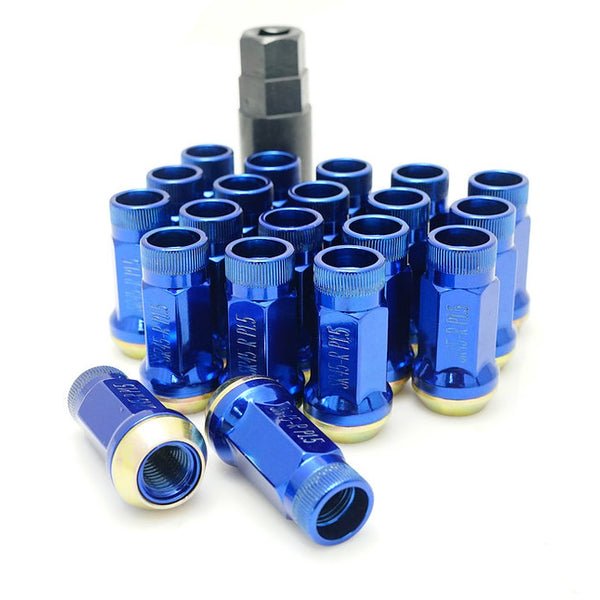 Wheel Mate Muteki SR45R Lug Nut Kit 12x1.25 - Blue