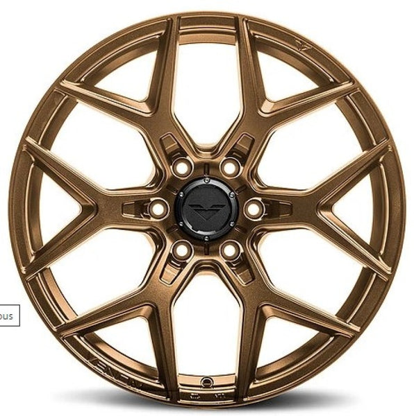 Vorsteiner Venom Rex 601 20x9 6x139.7 0C / 5.75 BS / 106.1 CB - Desert Bronze