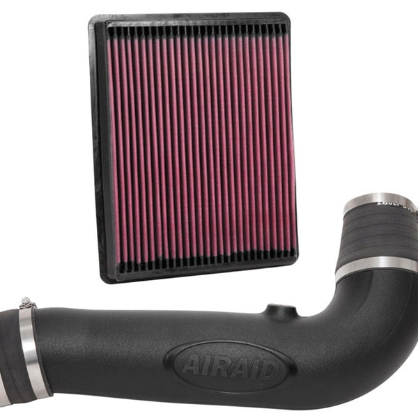 Airaid 17-18 Chevrolet Silverado 1500 4.3L V6 F/I Airaid Jr Intake Kit - Dry / Red Media