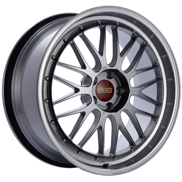 BBS LM 20x9.5 5x114.3 ET40 CB66 Diamond Black Center Diamond Cut Lip Wheel