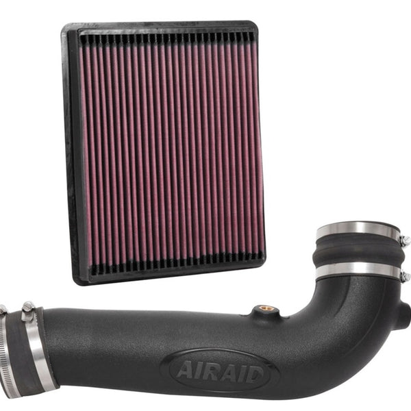 Airaid 17-18 GMC Sierra 1500/Yukon Denali 6.2L V8 F/I Airaid Jr Intake Kit - Oiled / Red Media