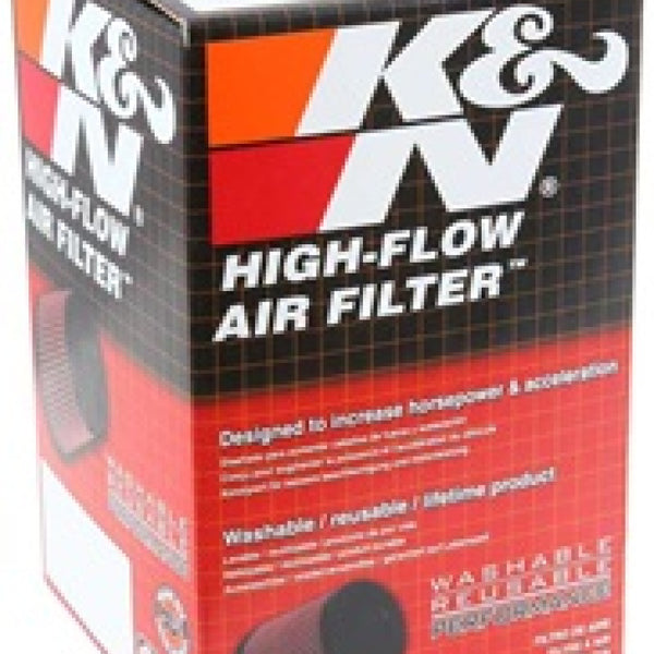 K&N Universal Clamp-On Air Filter 2-7/16in Flange 7in Length 4-1/2in Width 2in Height