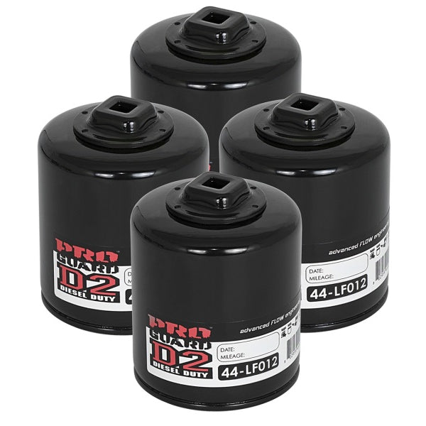 aFe Pro GUARD D2 Oil Filter 07-14 GM Trucks V8 4.8L/5.3L/6.0L/6.2L (4 Pack)