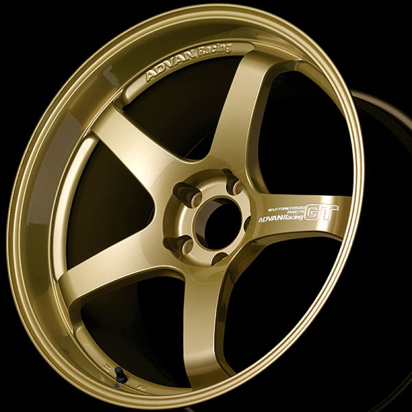 Advan GT Premium Version (Center Lock) 18x9.0 +46 Racing Gold Metallic Wheel