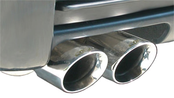 Corsa 99-06 BMW 325i/is Sedan E46 Polished Sport Cat-Back Exhaust